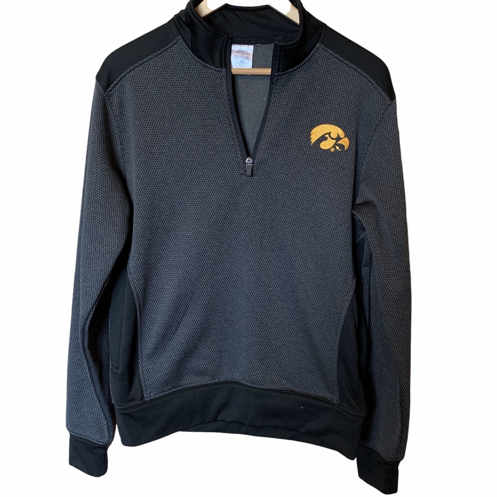 Rivalry Threads quarter zip hawkeyes jacket small